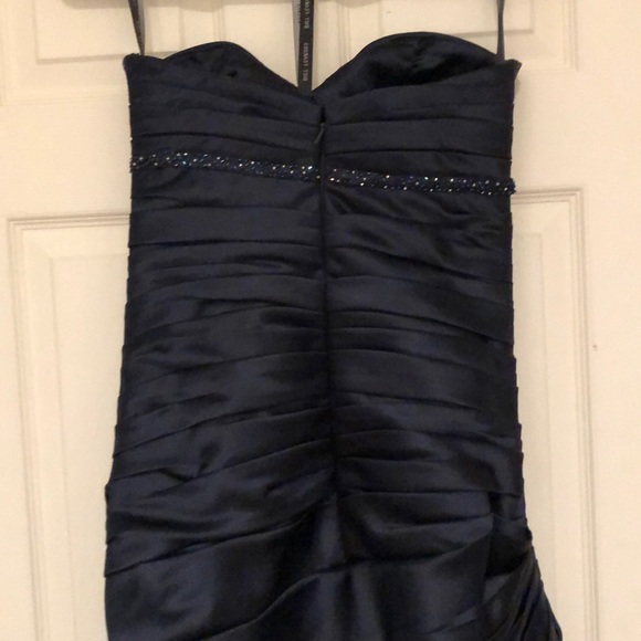 Bill Levkoff strapless bridesmaid dress. - Picture 5 of 7